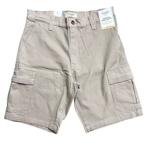 Levi Strauss Signature Gold Mens Essential Cargo Shorts Relaxed Fit Size 33‎
